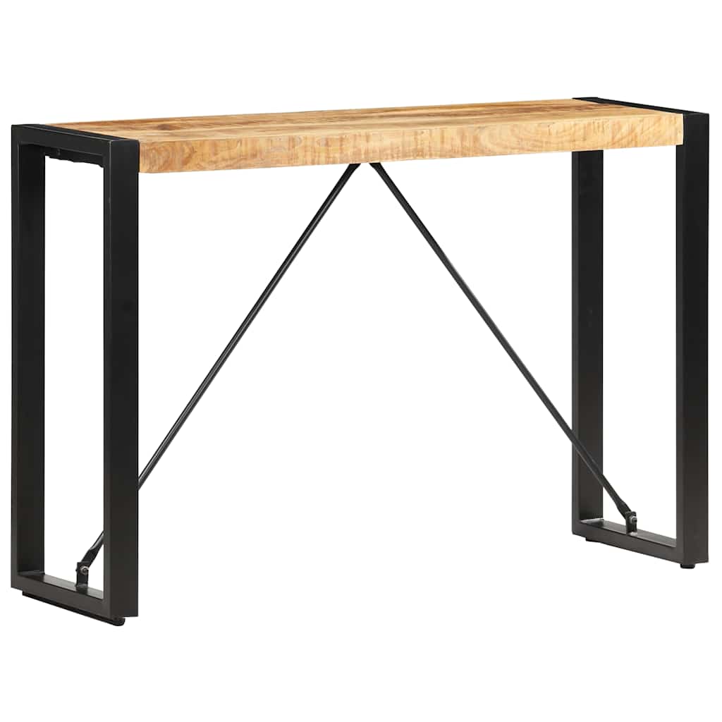 konsolbord 110x35x76 cm massivt mangotræ