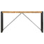 konsolbord 150x35x76 cm massivt mangotræ