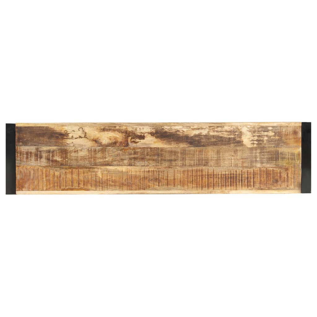 konsolbord 150x35x76 cm massivt mangotræ