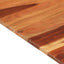 bordplade 15-16 mm 60x60 cm massivt akacietræ