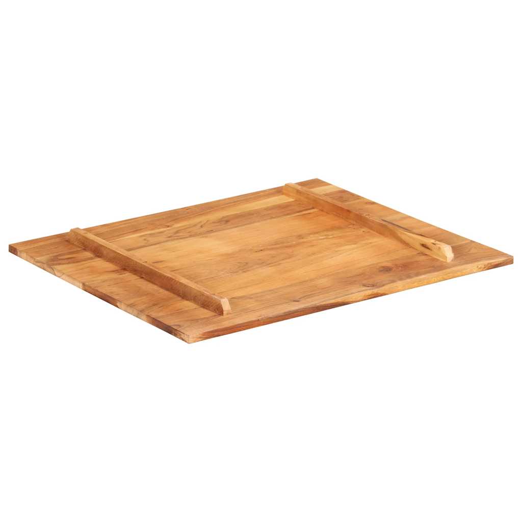 bordplade 15-16 mm 60x70 cm massivt akacietræ