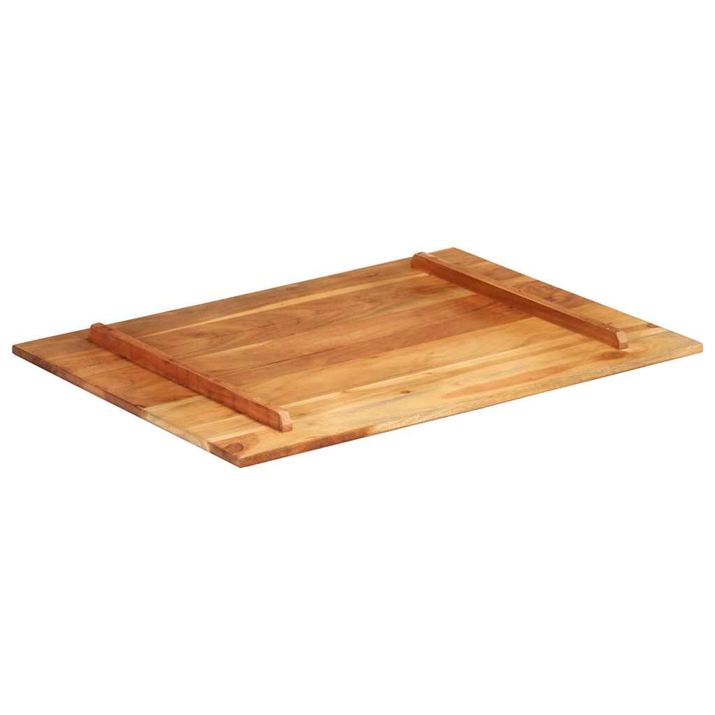 bordplade 15-16 mm 60x80 cm massivt akacietræ