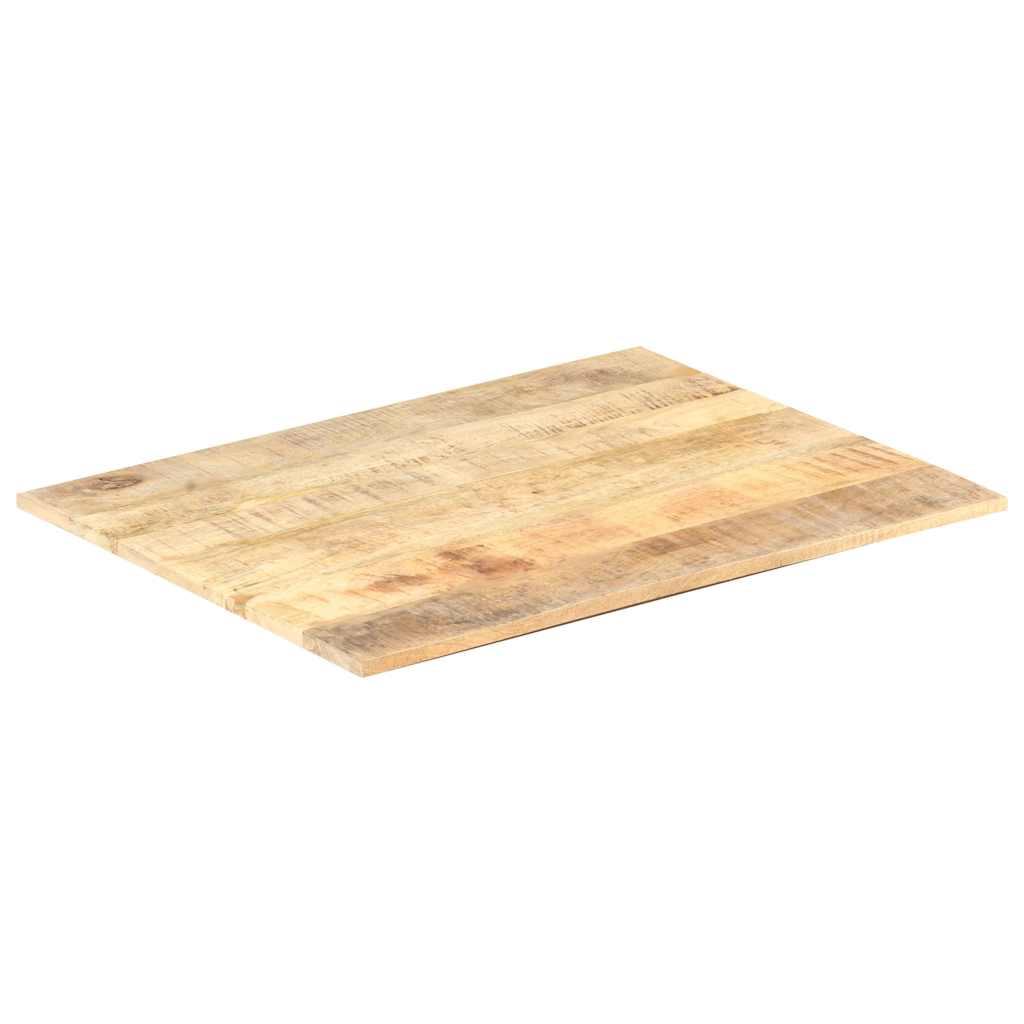 bordplade 15-16 mm 70x60 cm massivt mangotræ