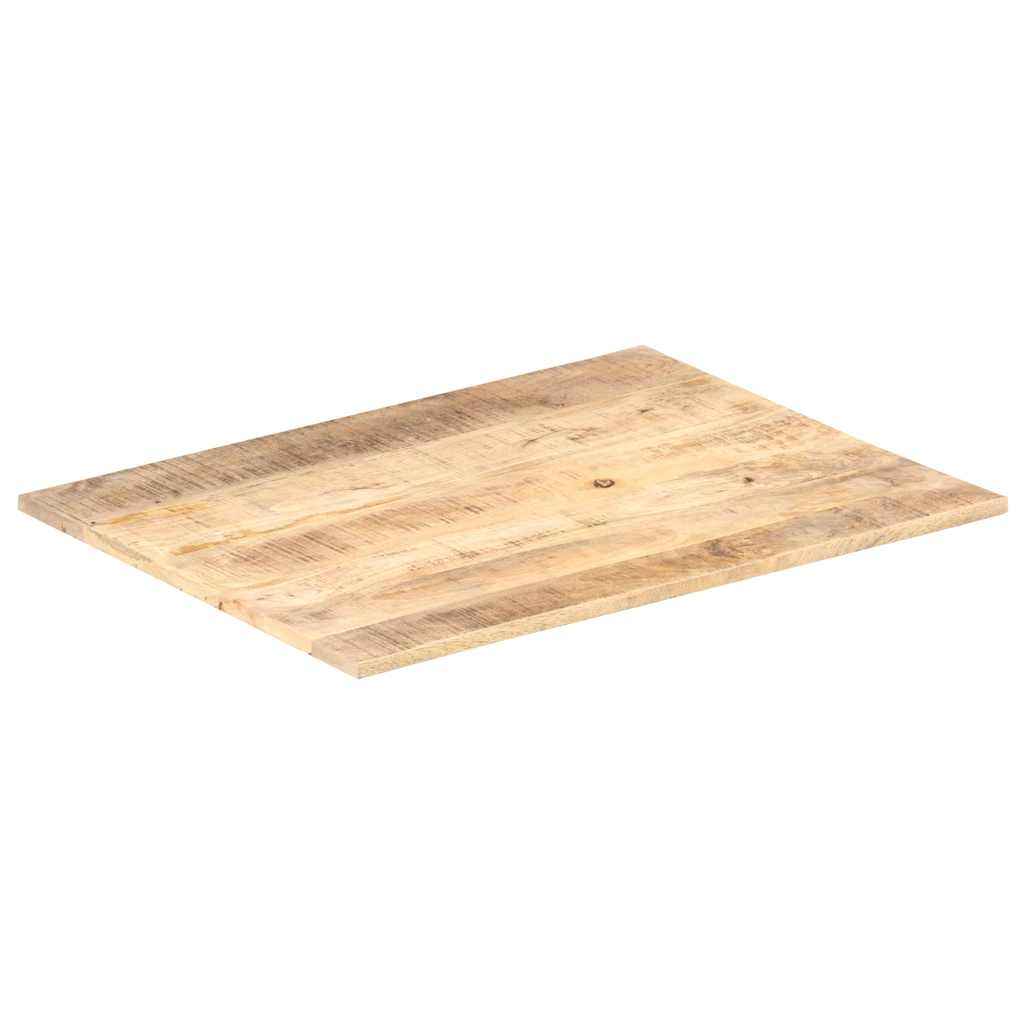 bordplade 15-16 mm 70x60 cm massivt mangotræ