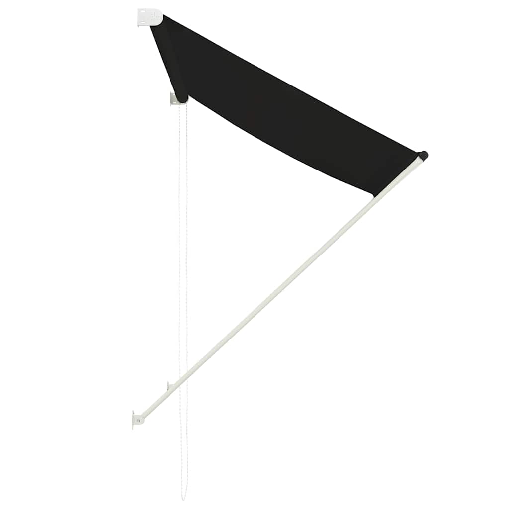 foldemarkise 100x150 cm antracitgrå