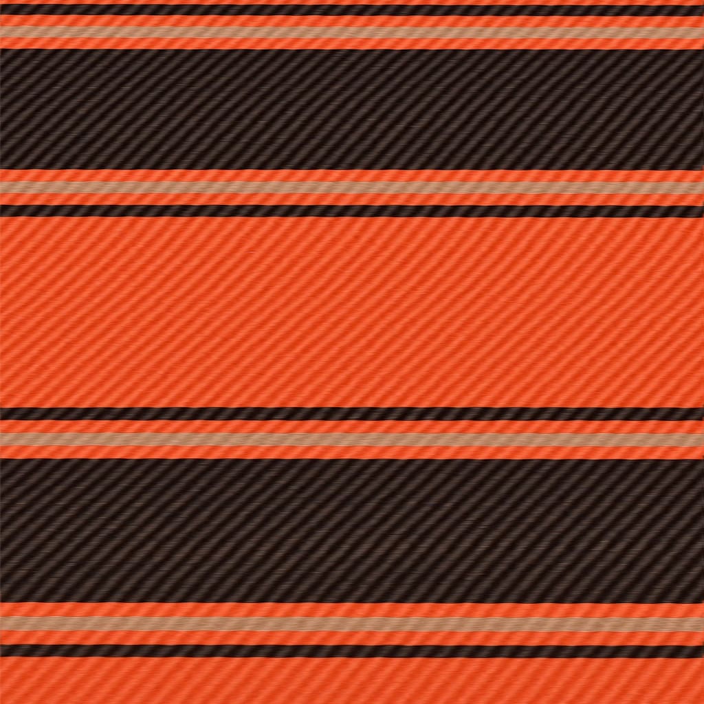 foldemarkise 300x150 cm orange og brun