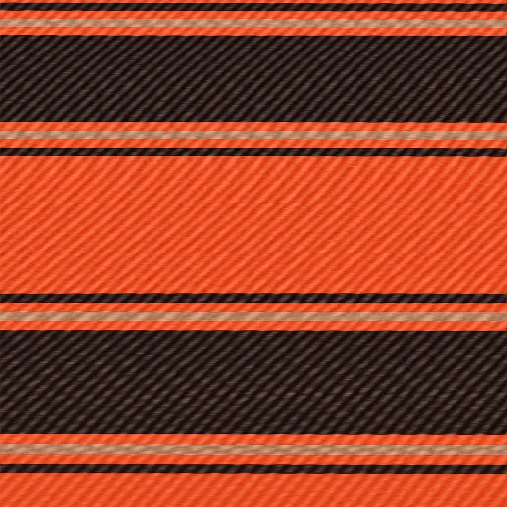 foldemarkise 350x150 cm orange og brun