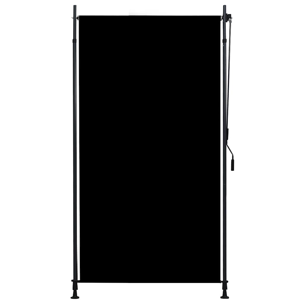 udendørs rullegardin 120x270 cm antracitgrå