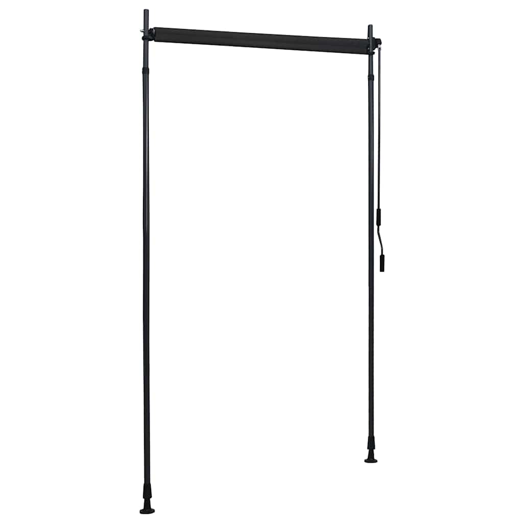 udendørs rullegardin 120x270 cm antracitgrå