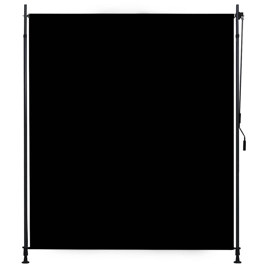 udendørs rullegardin 200x270 cm antracitgrå