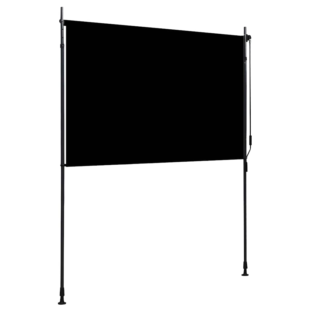udendørs rullegardin 200x270 cm antracitgrå