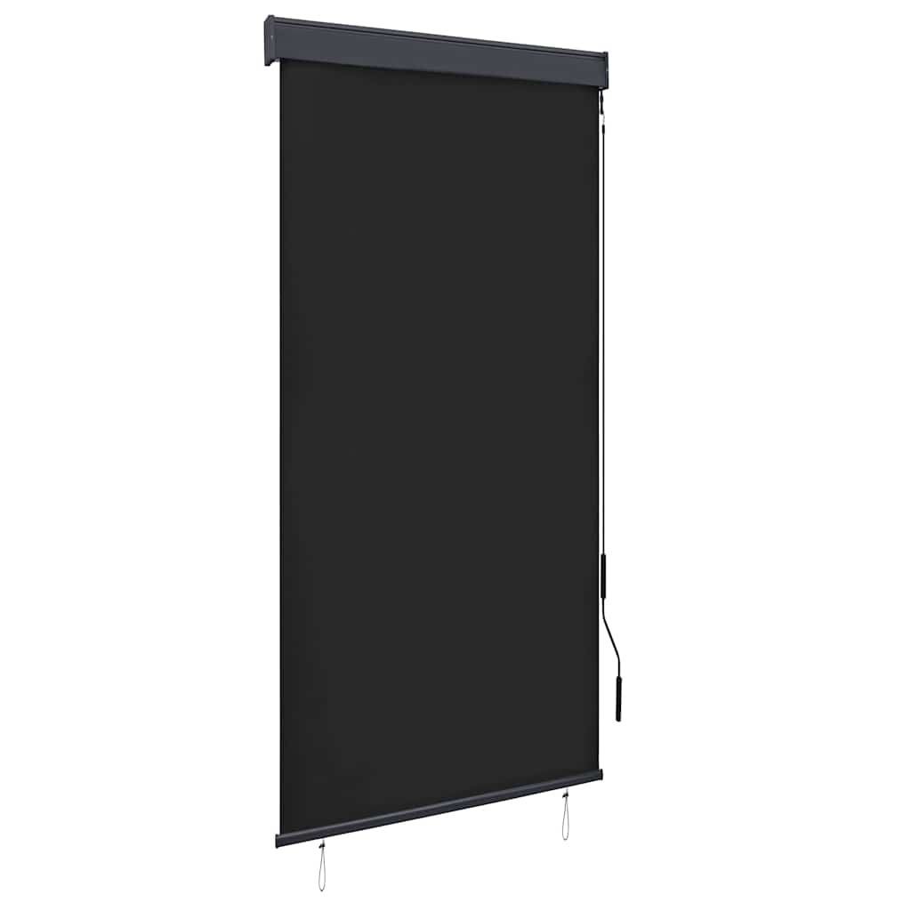 udendørs rullegardin 100x250 cm antracitgrå