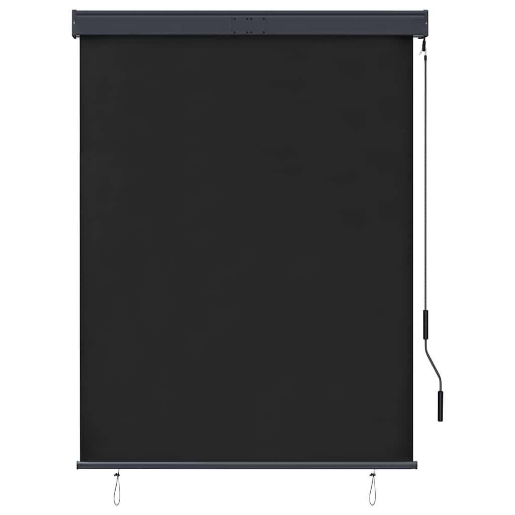 udendørs rullegardin 120x250 cm antracitgrå