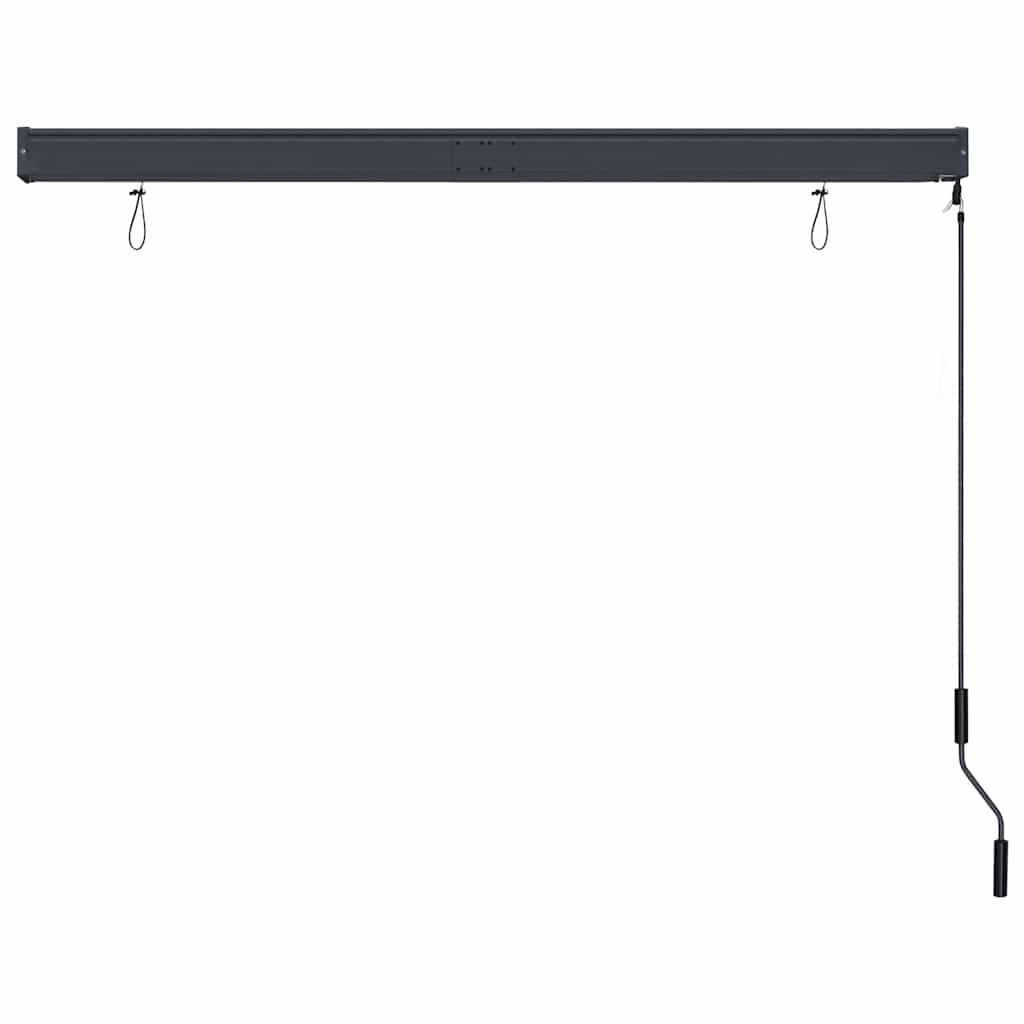udendørs rullegardin 160x250 cm blå og hvid