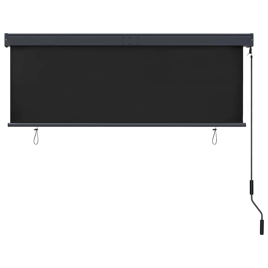 udendørs rullegardin 160x250 cm antracitgrå