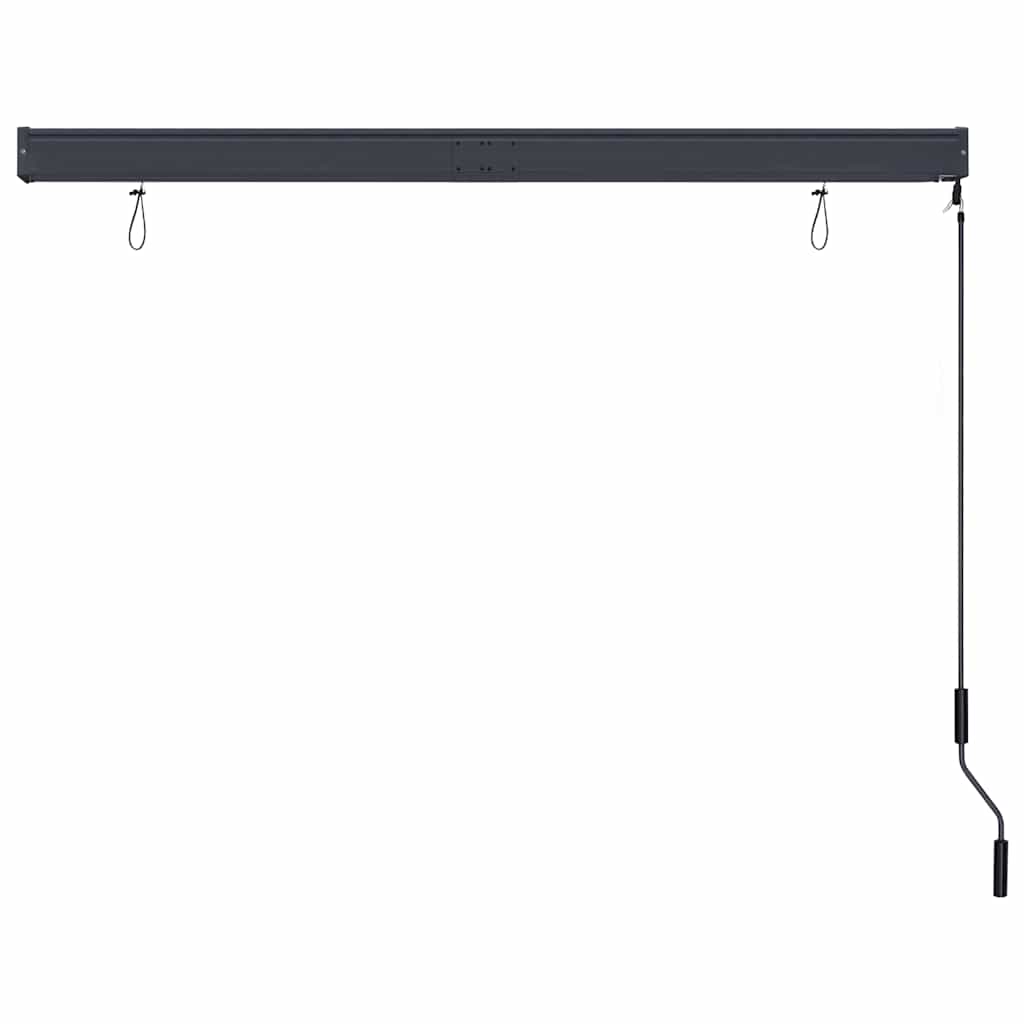udendørs rullegardin 160x250 cm cremefarvet