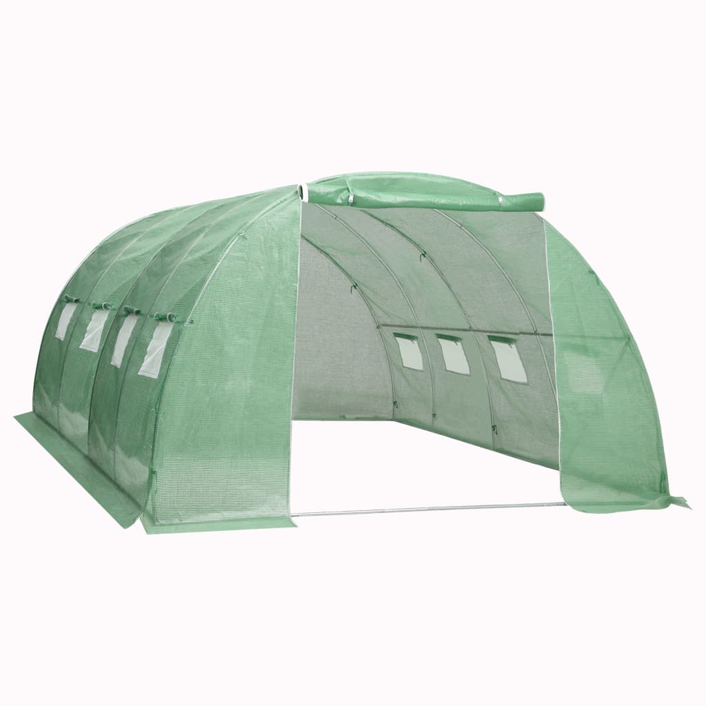 drivhus 16 m² 4x4x2 m