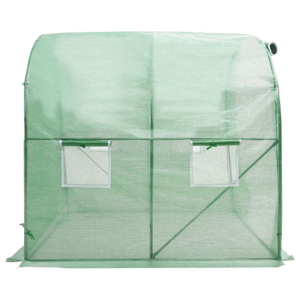 drivhus 4 m² 2x2x2 m