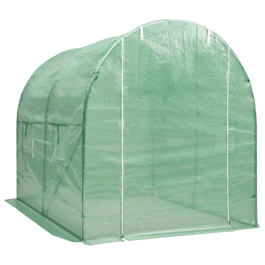 drivhus 4 m² 2x2x2 m