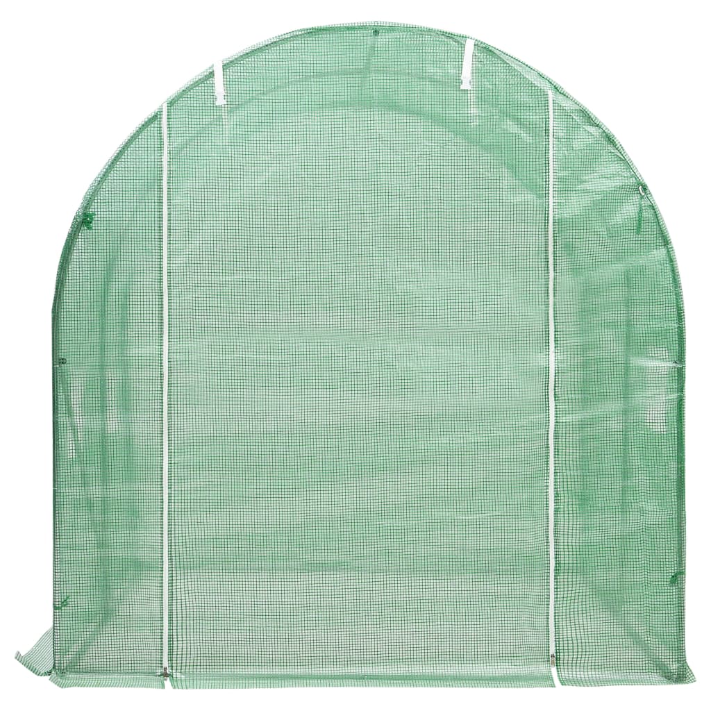 drivhus 4 m² 2x2x2 m