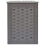 kompostbeholdere 2 stk. 60 x 60 x 83 cm 600 l brun
