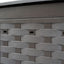 kompostbeholdere 3 stk. 60 x 60 x 83 cm 900 l brun