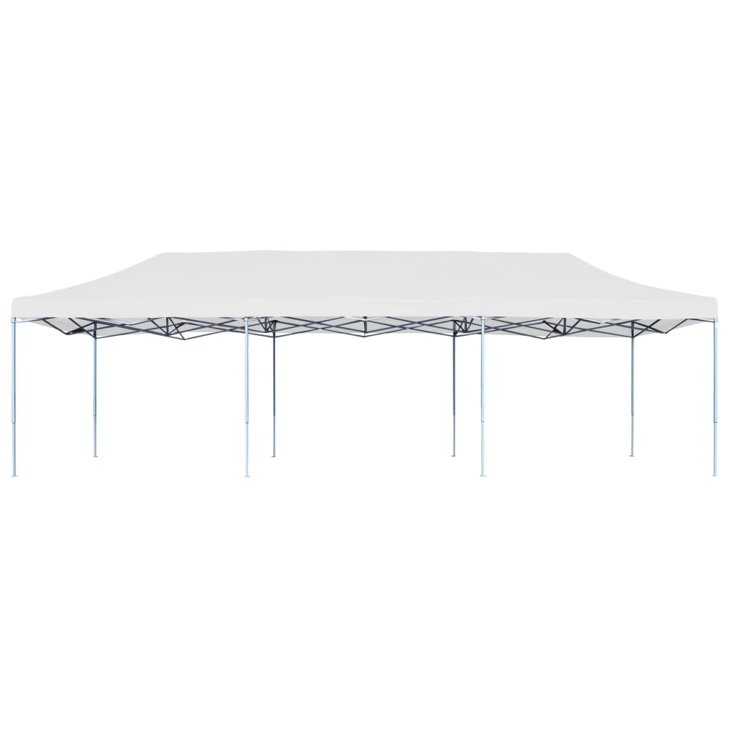 foldbart pop-op-festtelt 3 x 9 m hvid
