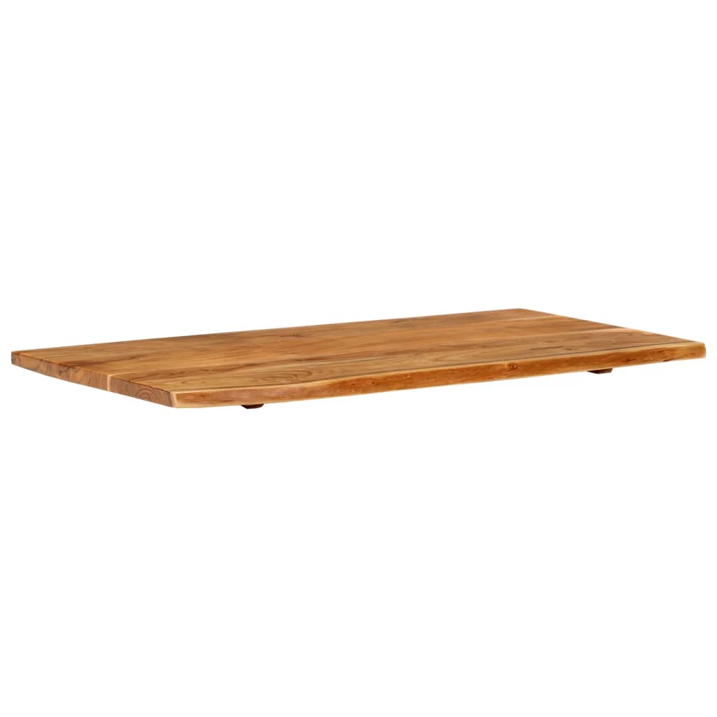 bordplade til toiletbord 100x52x2,5 cm massivt akacietræ