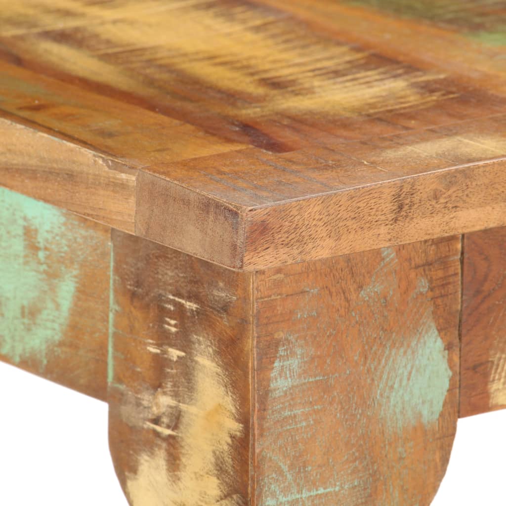 konsolbord 110 x 40 x 76 cm massivt genbrugstræ