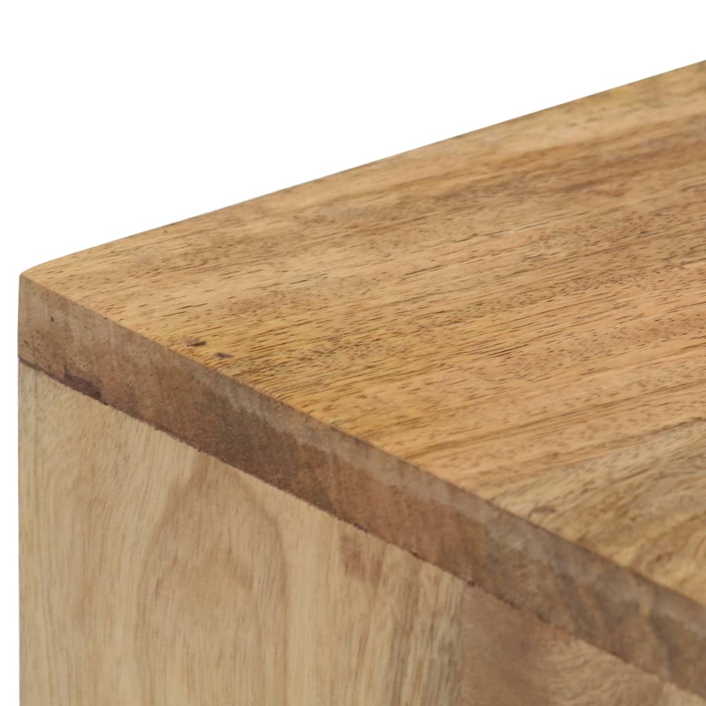 konsolbord 90x45x75 cm massivt mangotræ