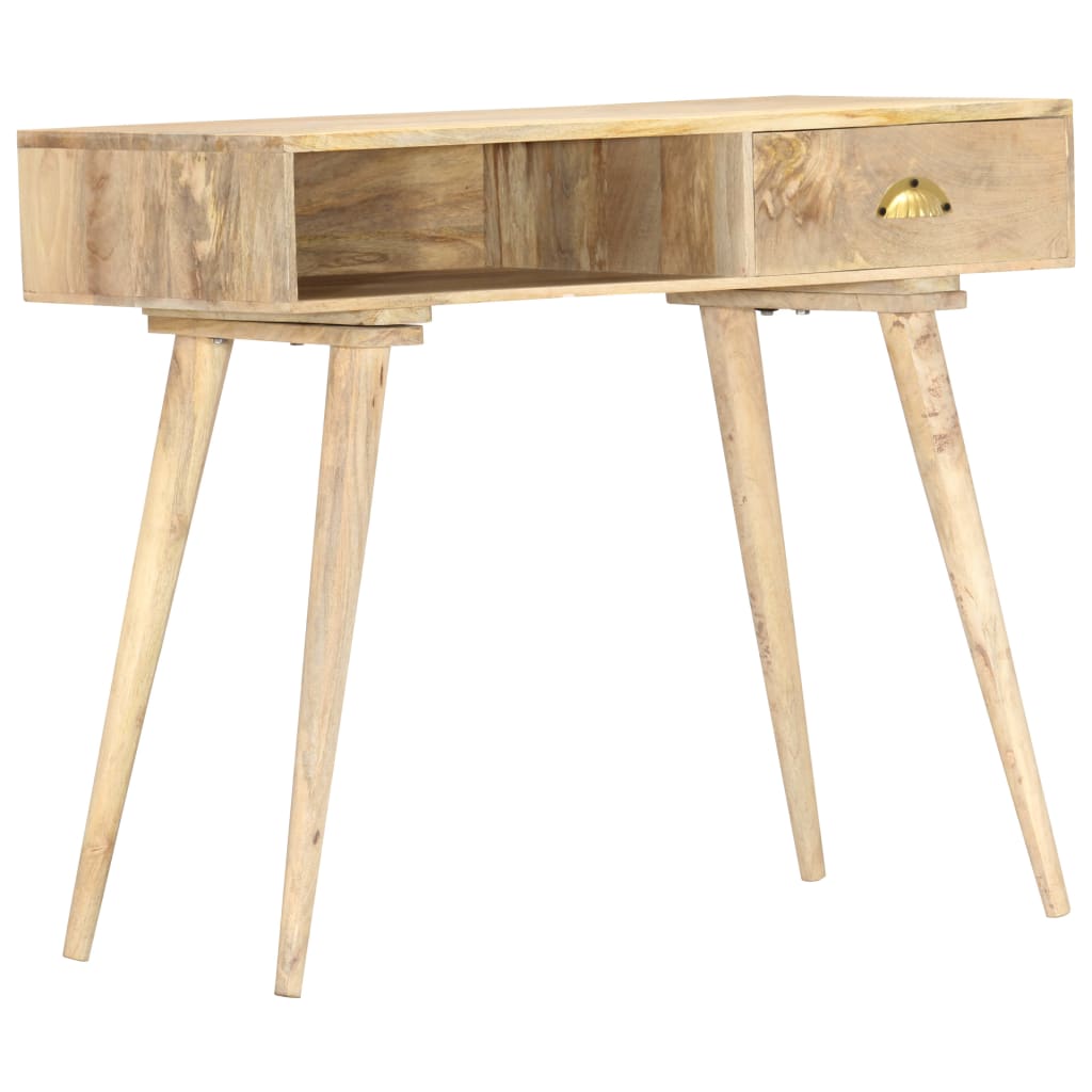konsolbord 90x45x75 cm massivt mangotræ