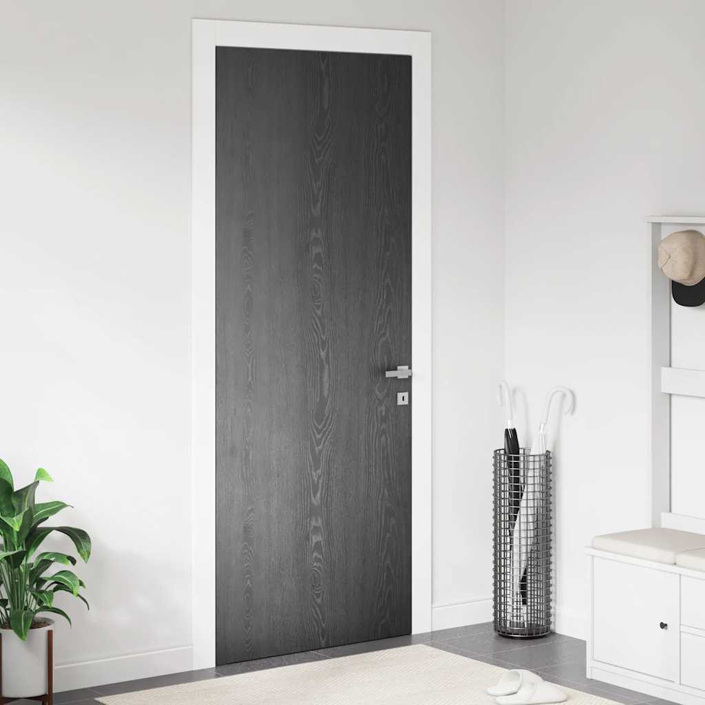 selvklæbende folie til møbler 500x90 cm PVC mørkt træ