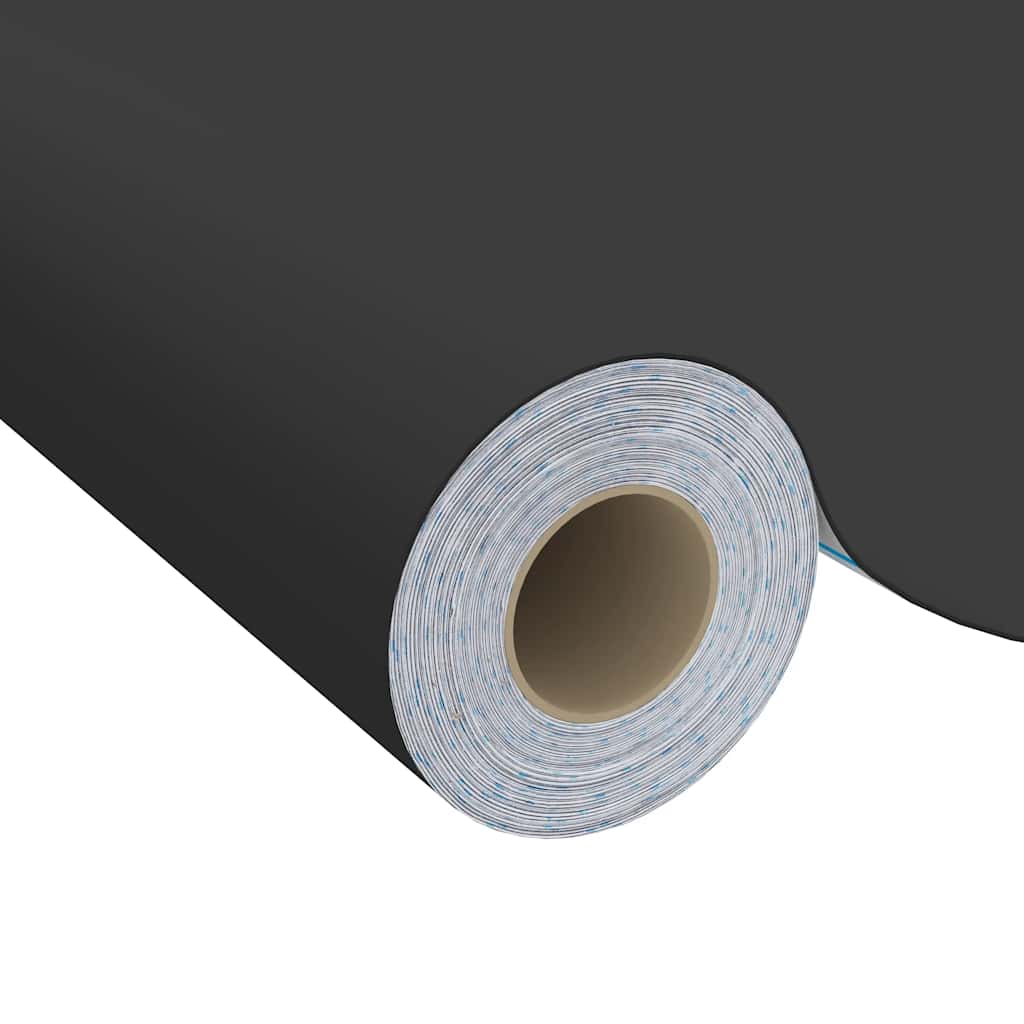 selvklæbende folie til møbler 500x90 cm PVC sort