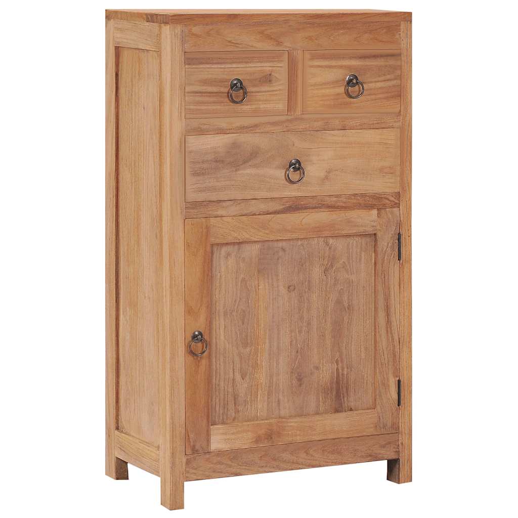 skænk 50x30x90 cm massivt teaktræ