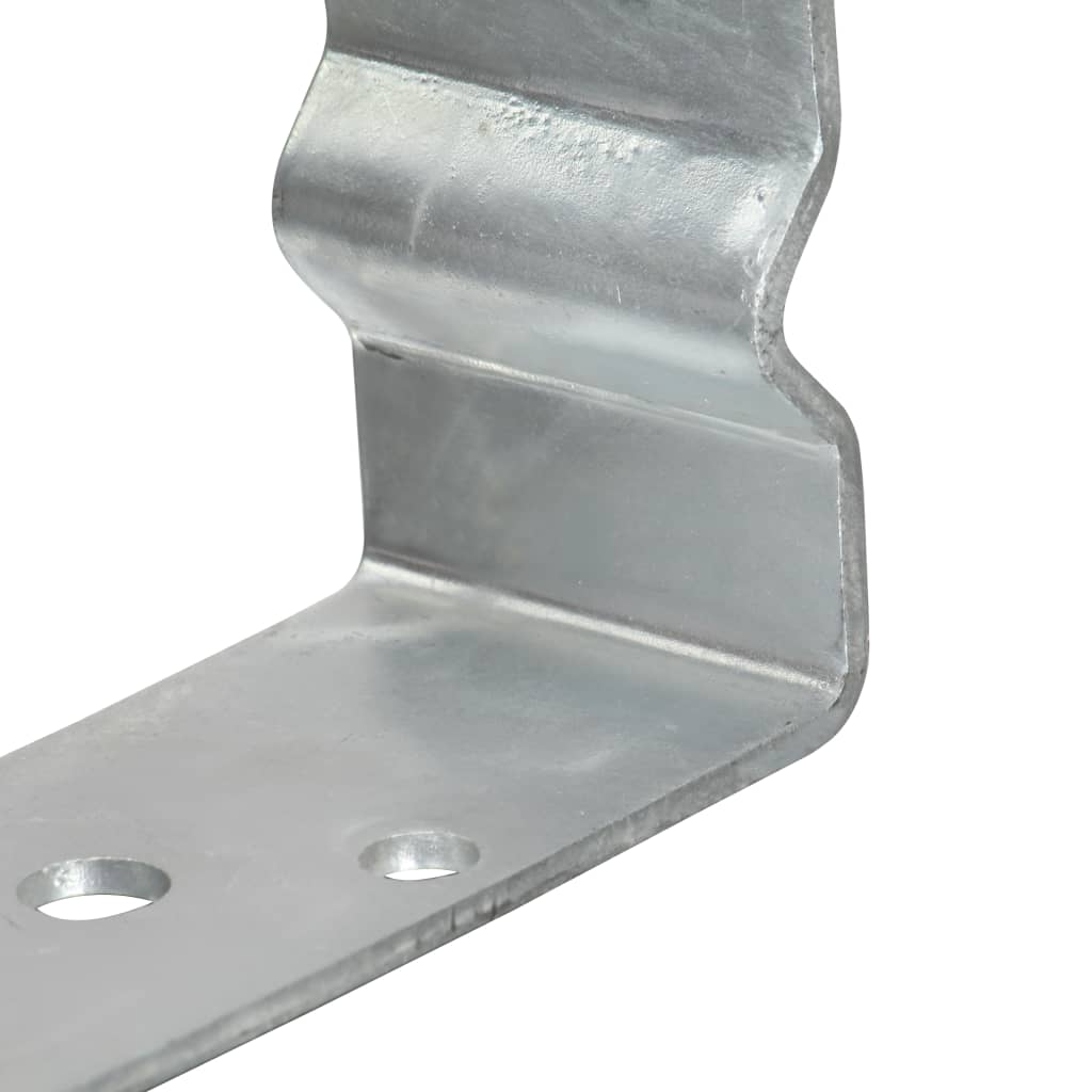 jordankre 12 stk. 7x6x15 cm galvaniseret stål sølvfarvet