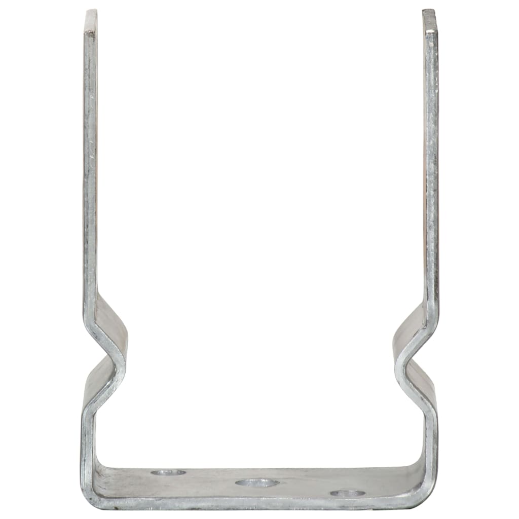 hegnsankre 12 stk. sølv 10x6x15 cm galvaniseret stål