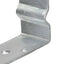 jordankre 6 stk. 12x6x15 cm galvaniseret stål sølvfarvet