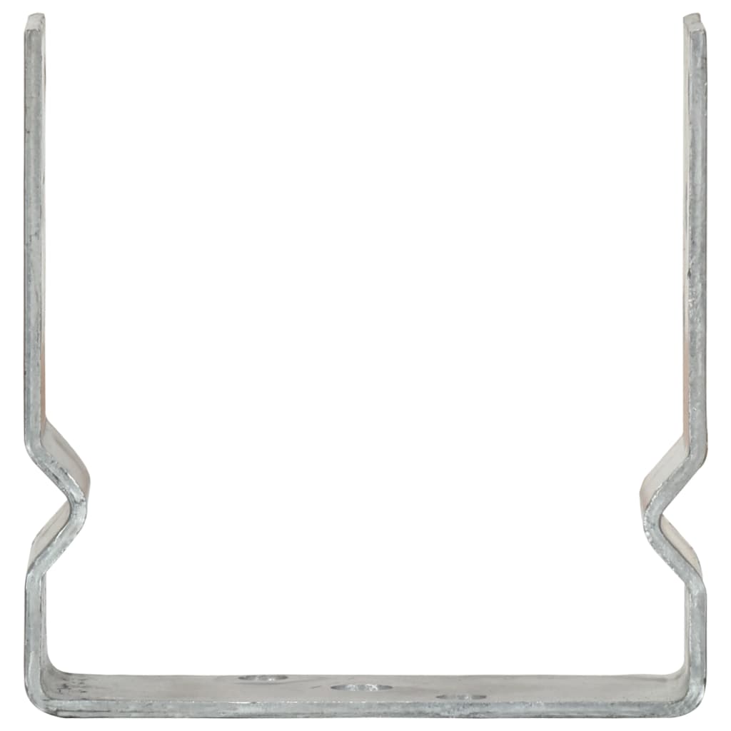 jordankre 12 stk. 14x6x15 cm galvaniseret stål sølvfarvet