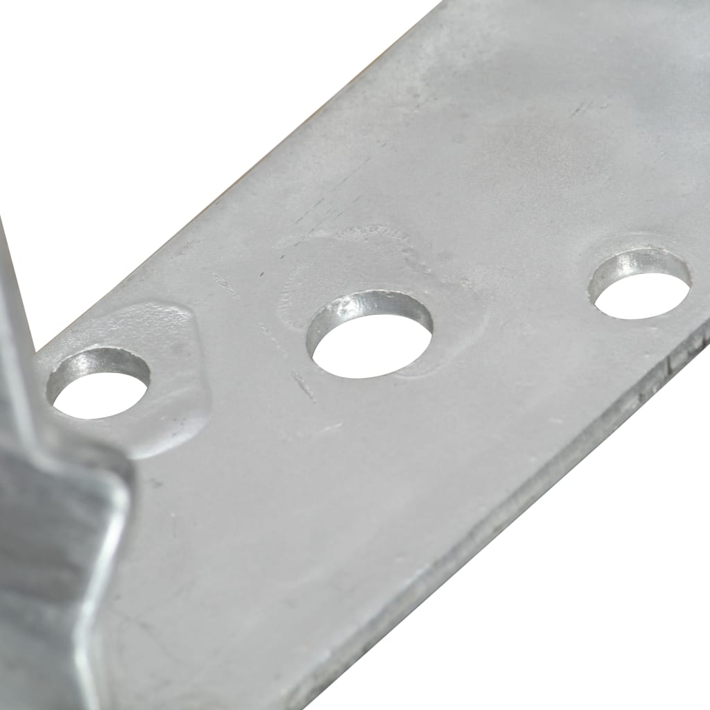 jordankre 12 stk. 14x6x15 cm galvaniseret stål sølvfarvet