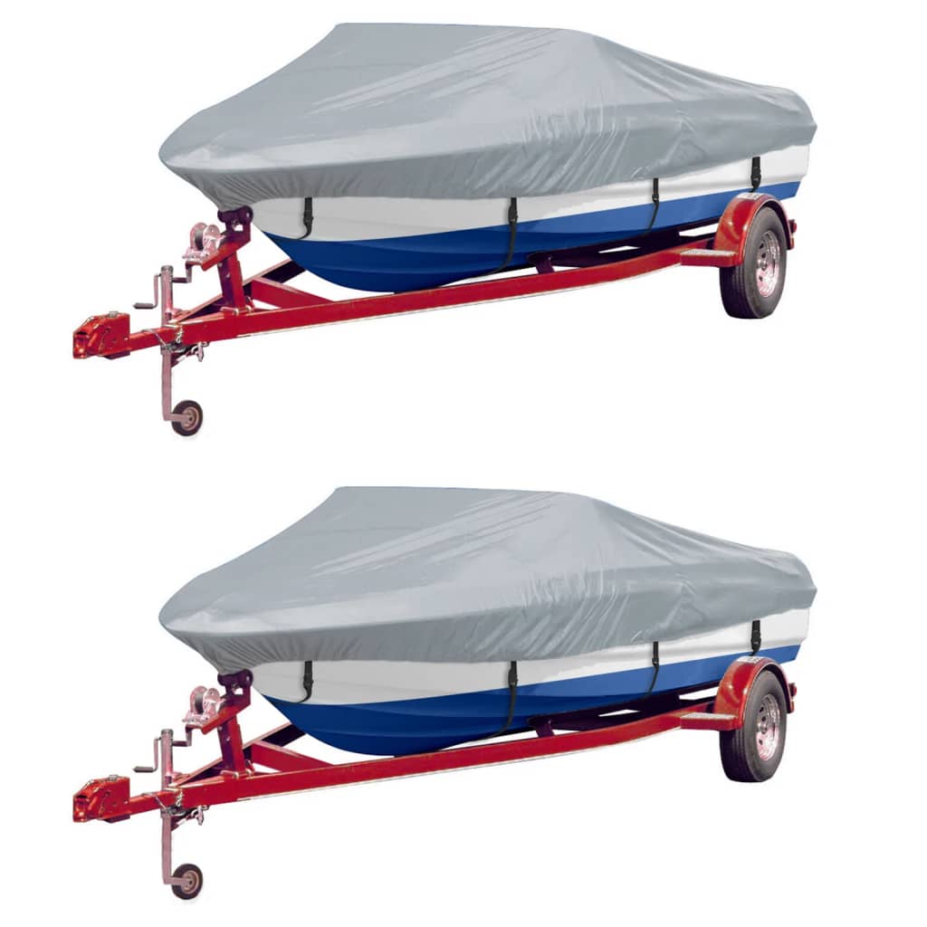 båddækkener 2 stk. 488-564 cm længde + 239 cm bredde grå