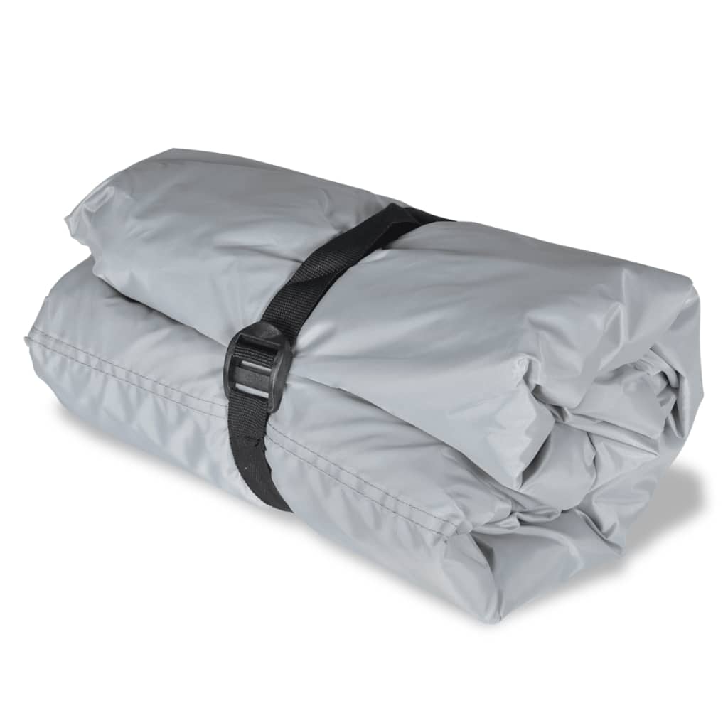 båddækken 2 stk. 519-580 cm længde, 294 cm bredde grå