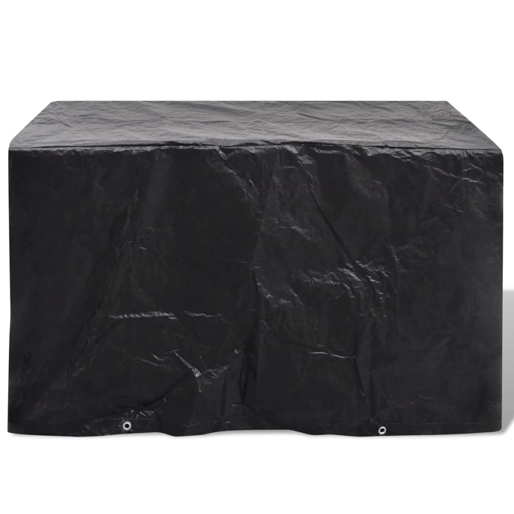 havemøbelovertræk 2 stk. 8 snørehuller 140x70x90 cm