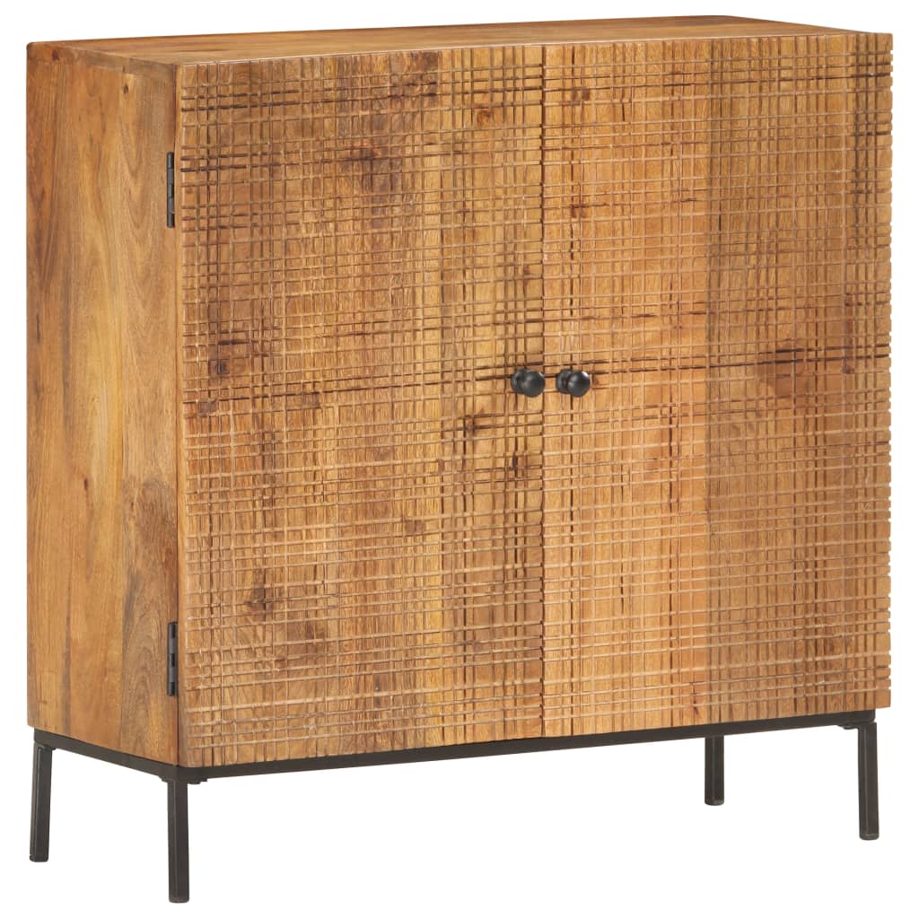 skænk massivt mangotræ 75 x 30 x 75 cm