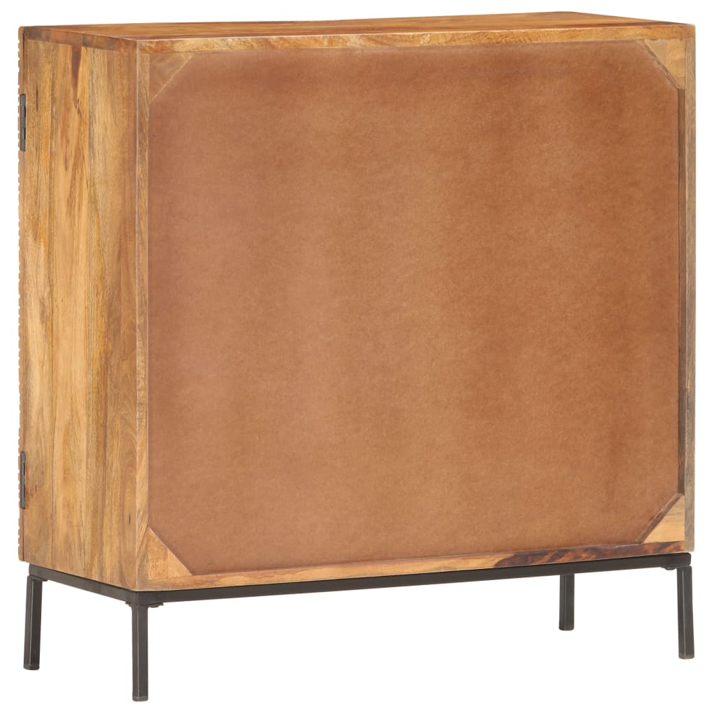 skænk massivt mangotræ 75 x 30 x 75 cm