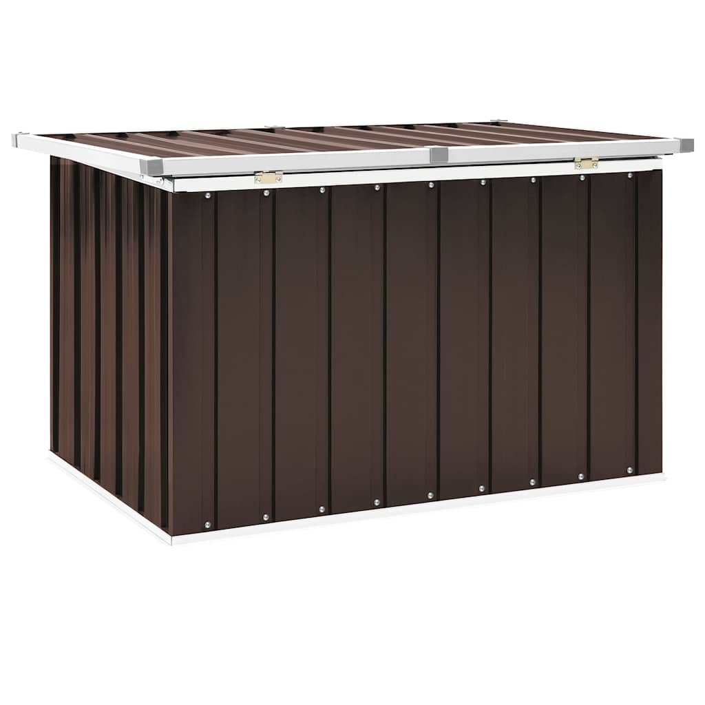 Opbevaringsbokse Galvaniseret stål 109 x 67 x 65 cm Brun