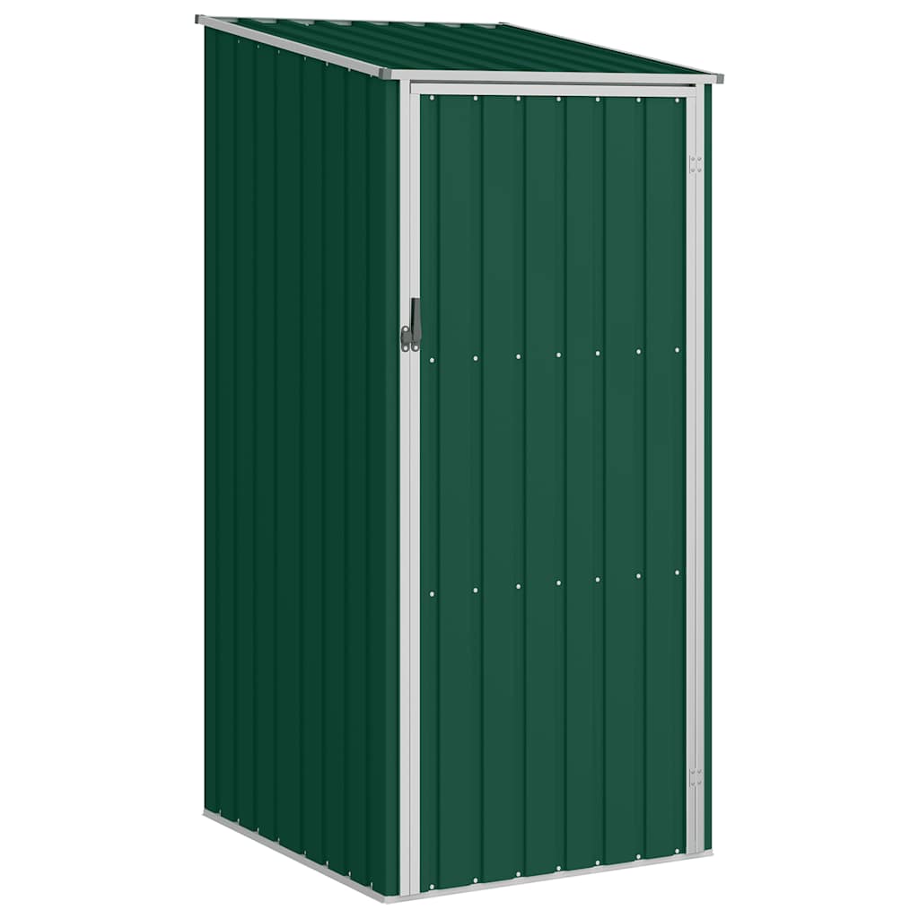 haveskur 87x98x159 cm galvaniseret stål grøn