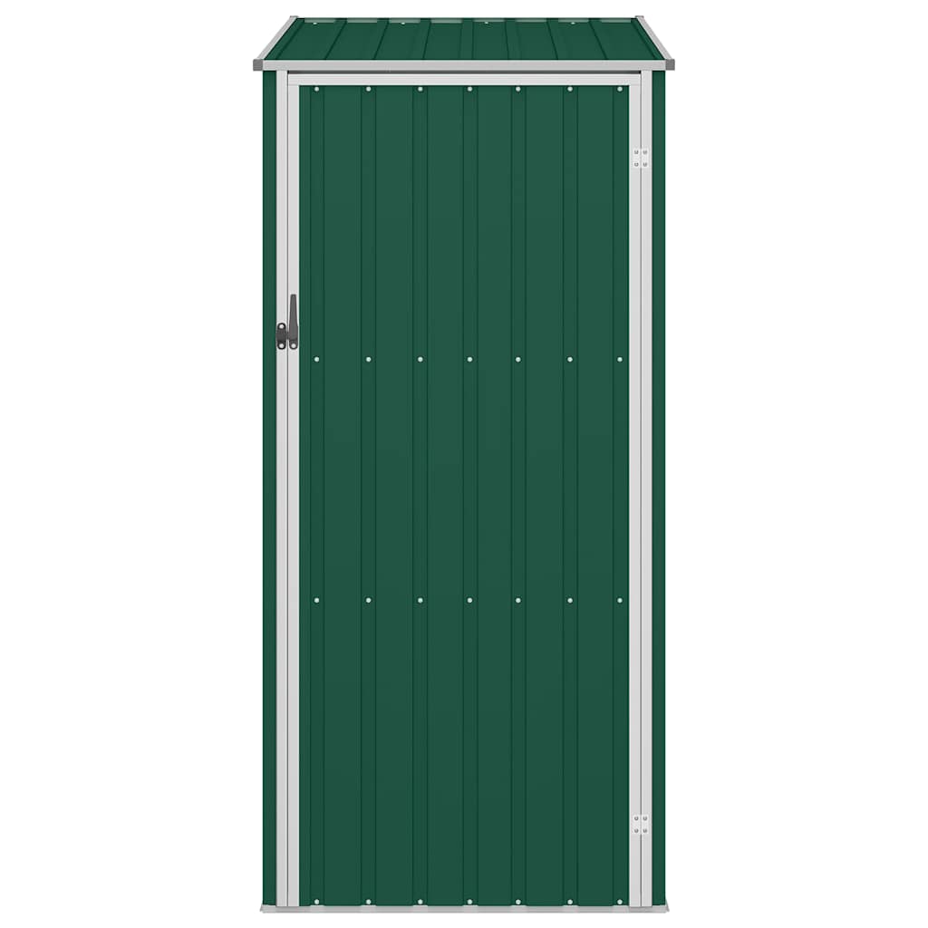 haveskur 87x98x159 cm galvaniseret stål grøn