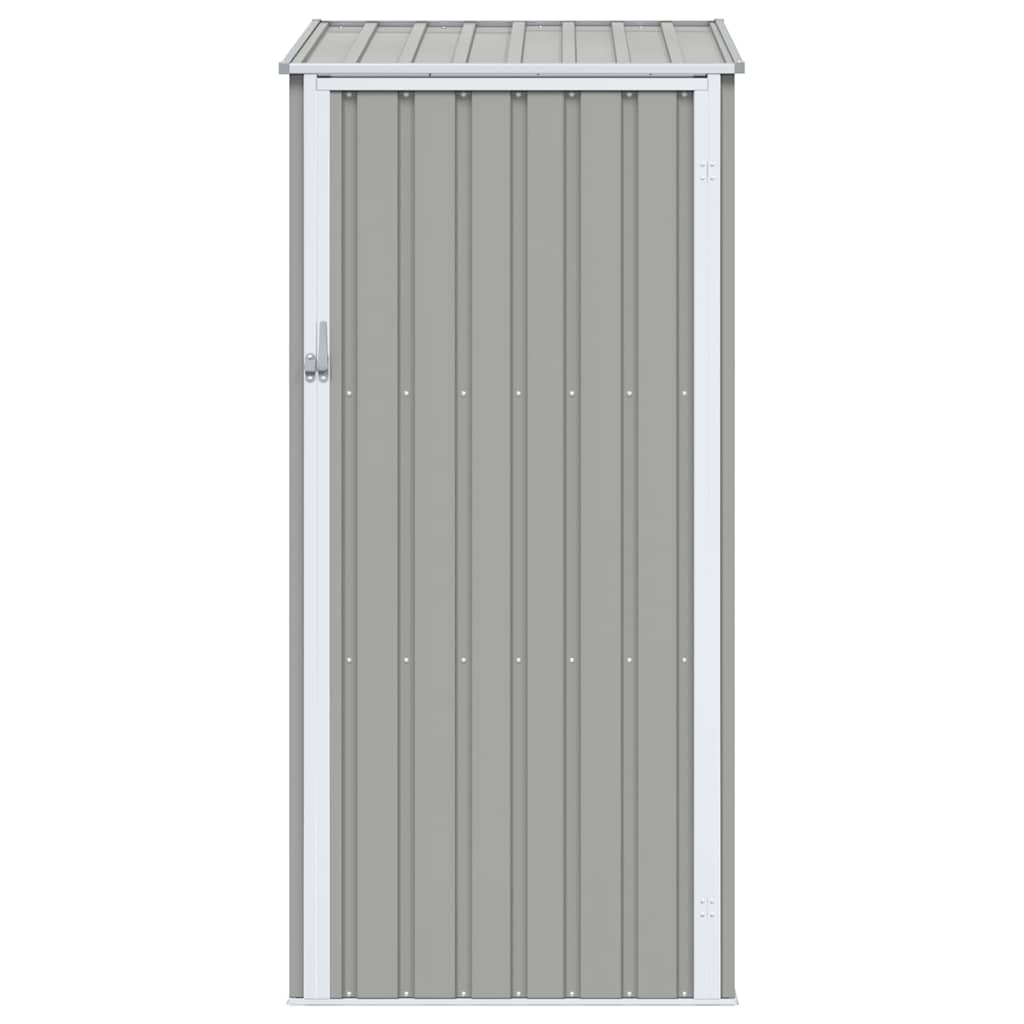 haveskur 87x98x159 cm galvaniseret stål grå