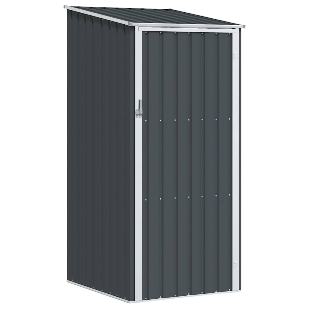 haveskur 87x98x159 cm galvaniseret stål antracitgrå