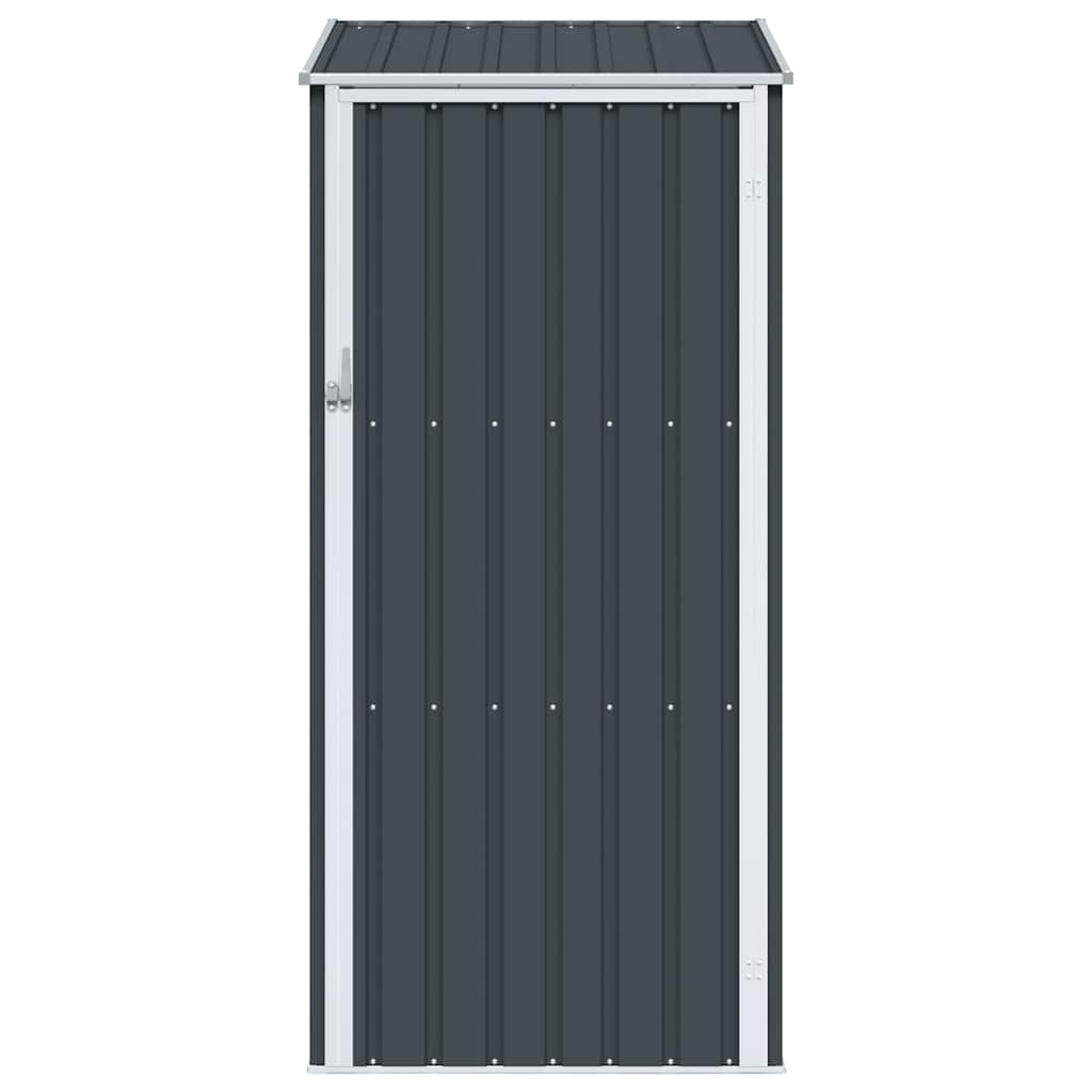 haveskur 87x98x159 cm galvaniseret stål antracitgrå